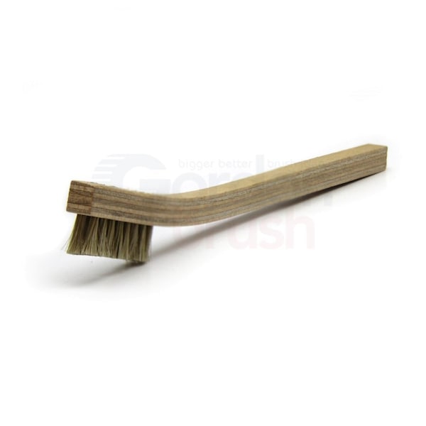 4x29 Row Anti-Static Horsehair Narrow Hardwood Handle Plater, PK12